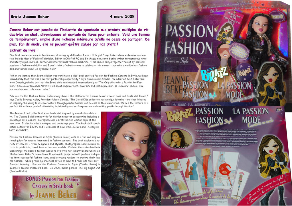 Archives La Une Bratz - Bratz Headlines Archives