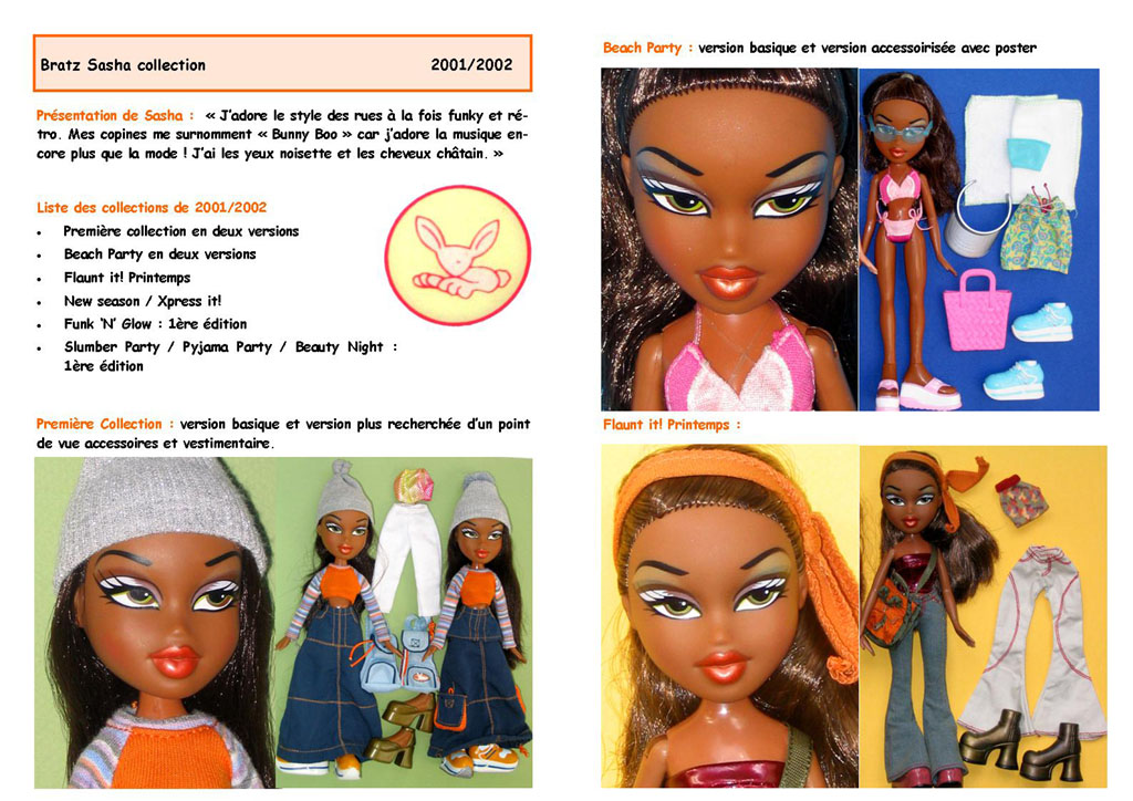 Bratz Sasha 2001 2002