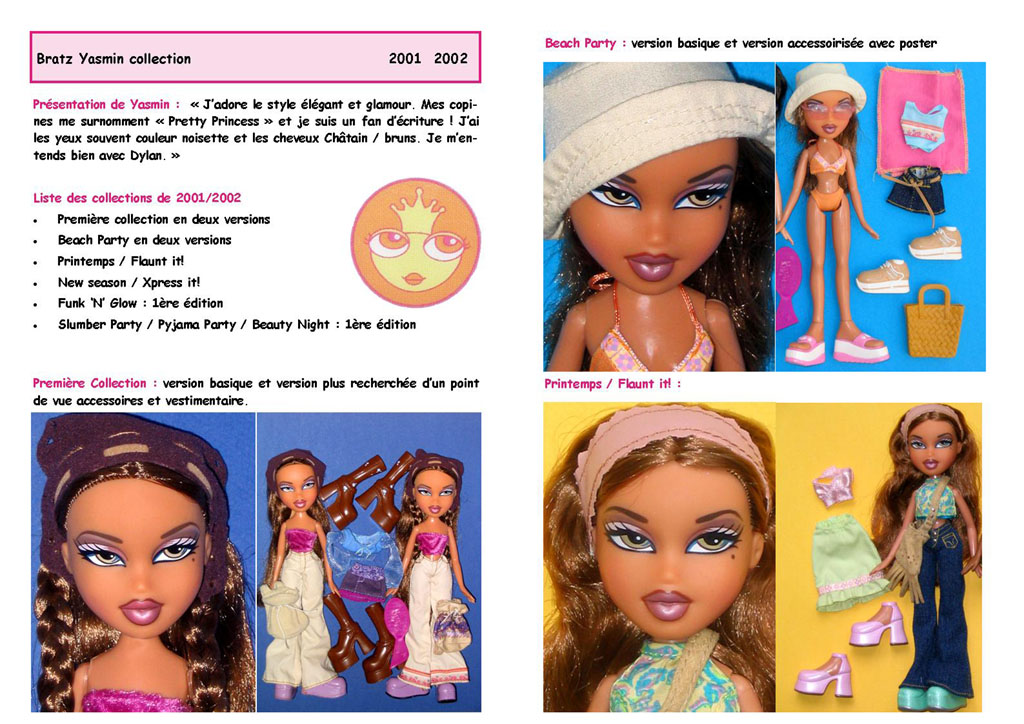 Bratz Yasmin 2001 2002