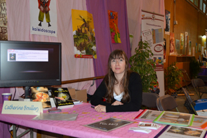 Catherine Boullery au Salon du livre de Sartrouville 2013